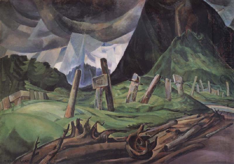 Emily Carr Vanquished china oil painting image